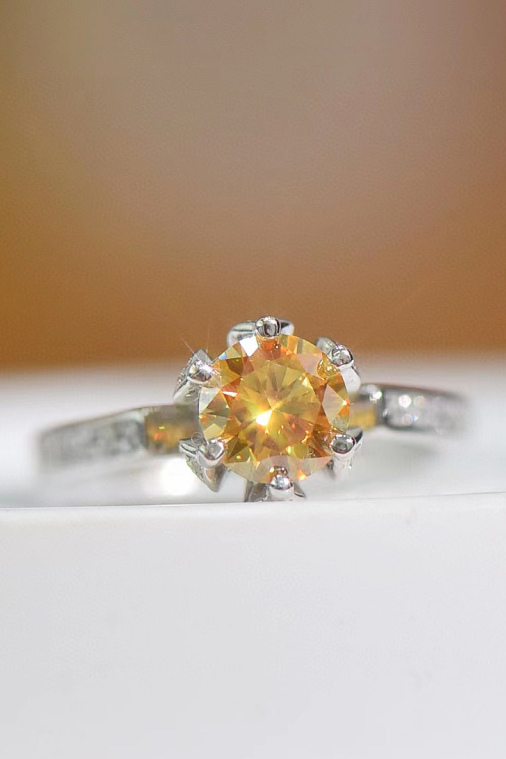 You'are My Lover 2 Carat Moissanite Ring