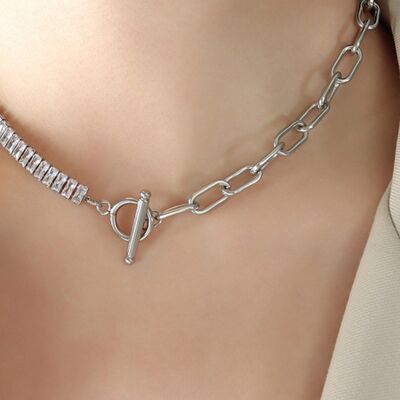 Titanium Steel Gold-Plated Necklace - WAZKA